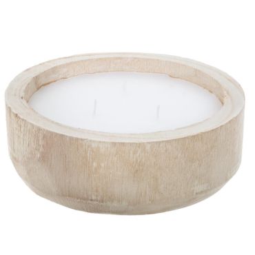 bougie dans un pot en bois de 20 cm | jourdefete.com bougie dans un pot en bois de 20 cm | jourdefete.com