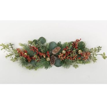 décoration de table traditionnelle d'antan avec grelots de 74 cm | jourdefete.com