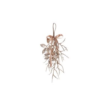 Descente Magie de Noël à paillettes avec ruban de 32 cm | jourdefete.com