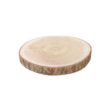 rondin de bois 38 cm | jourdefete.com