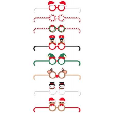 8 lunettes rigolotes en carton pour noel | jourdefete.com 8 lunettes rigolotes en carton pour noel | jourdefete.com