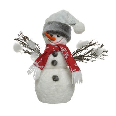 bonhomme de neige 28 centimetres | jourdefete.com