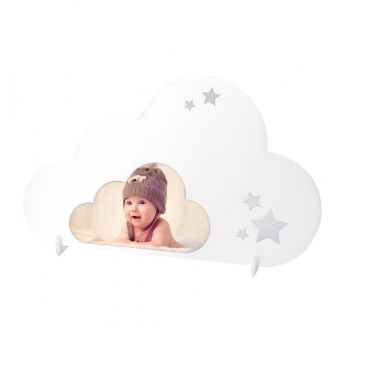 Cadre Photo Nuage Blanc