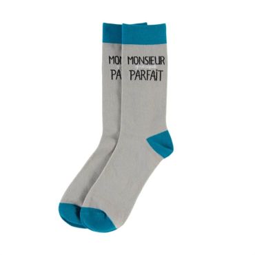Chaussettes pour Homme - Monsieur Presque Parfait - Derrière la Porte