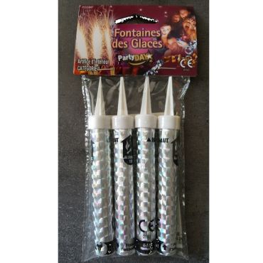 Sachet de 4 Fontaines des Glaces - 9,5 cm