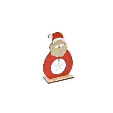 Décoration à Poser Noël - Bois - Père Noël