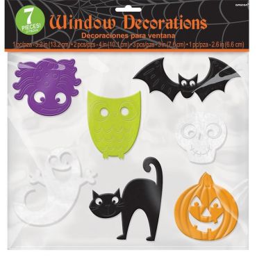 Pack de décorations de vitre - Collection "Pumpkin" | jourdefete.com