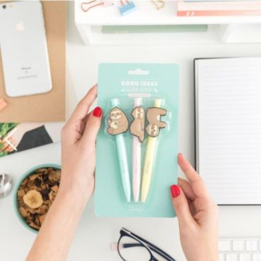 3 Stylos Paresseux - Collection Slow - Mr Wonderful|JOURDEFETE.
COM 3 Stylos Paresseux - Collection Slow - Mr Wonderful|JOURDEFETE.
COM