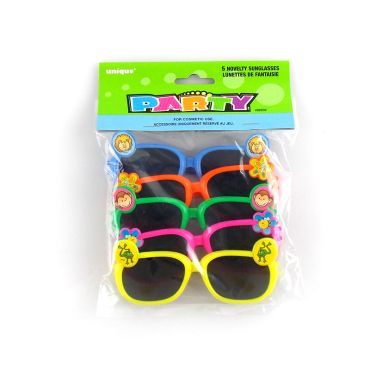 Lot de 5 joujoux lunettes de soleil - enfant
