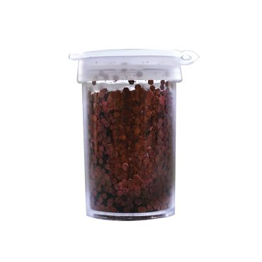 Paillettes rouges irisées - 15g