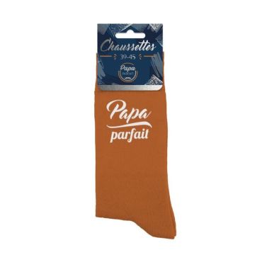 Paire de chaussettes pour homme Papa Collection Papa Parfait Jour de Fete Fete des peres Evenements
