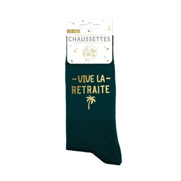 Une paire de chaussettes à offrir lors du départ à la retraite d'un proche | jourdefete.com