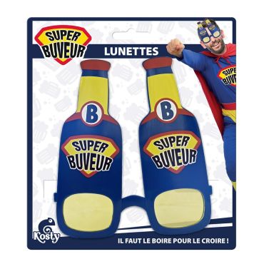 Une paire de lunettes pour ressembler à un super-héros : le Super Buveur | jourdefete.com Une paire de lunettes pour ressembler à un super-héros : le Super Buveur | jourdefete.com