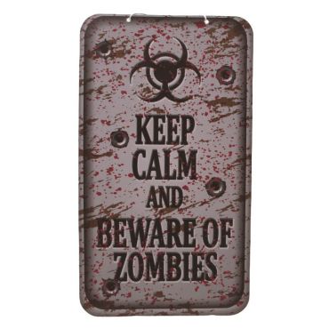 panneau-zombies-halloween-sang-poster-carton|jourdefete.com