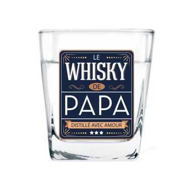 verre à whisky papa cadeau | jourdefete.com