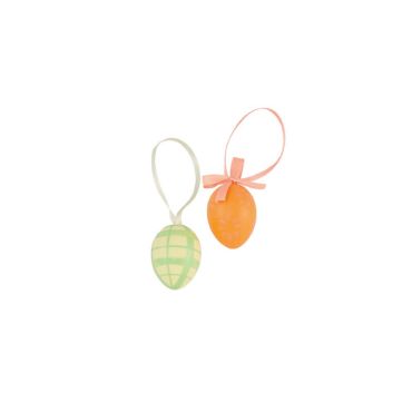 12 Œufs colorés de 4 cm | jourdefete.com