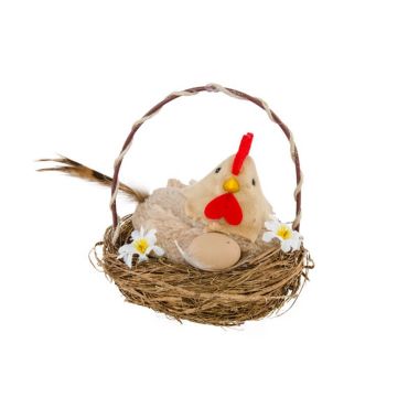 Poule dans son Panier - Pâques | jourdefete.com