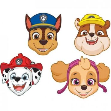 masque-carton-carnaval-pat-patrouille | jourdefete.com