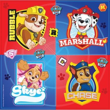 serviettes-jetable-anniversaire-paw-patrol | jourdefete.com