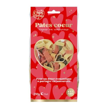 Pâtes en forme de cœur pour un dîner romantique | jourdefete.com Pâtes en forme de cœur pour un dîner romantique | jourdefete.com