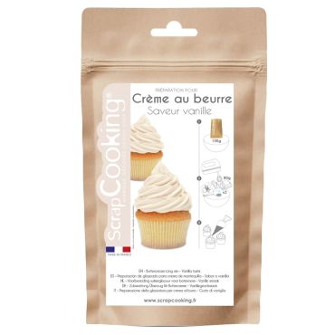 Préparation pour Cupcakes Vanillés ScrapCooking | jourdefete.com