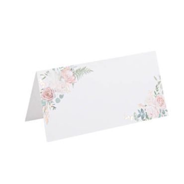 Marque place rose, or et végétal | jourdefete.com