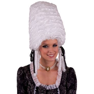 Perruque de Marquise Pompadour - Blanche
