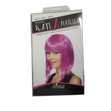 perruque Katia fuchsia | jourdefete.com