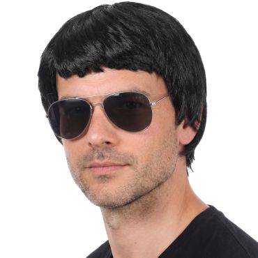 Perruque Adam cheveux noirs pour homme Perruque Adam cheveux noirs pour homme
