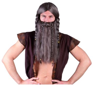 Perruque et Barbe Viking