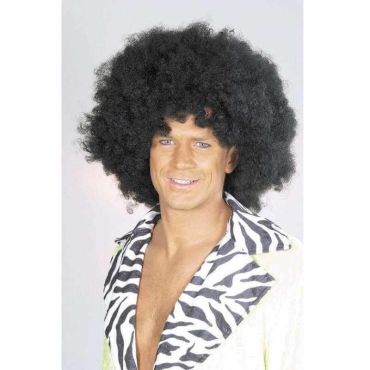 Perruque Afro Jimmy Noir