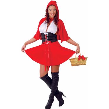 Un chaperon rouge très sexy qui traverse la forêt | jourdefete.com
