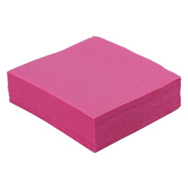 50 Petites Serviettes Microgaufrées - Fuchsia 50 Petites Serviettes Microgaufrées - Fuchsia