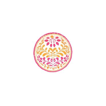 Bols en carton décor floral framboise orange thème Pink Lemonade | jourdefete.com Bols en carton décor floral framboise orange thème Pink Lemonade | jourdefete.com