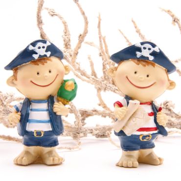 Figurine à poser de pirate - 6,5 cm | jourdefete.com