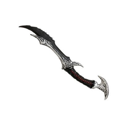 Dague de pirate noire et argent décorative de 49 cm | jourdefete.com