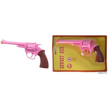 Pistolet Rose en Métal à 8 coups Cowgirl