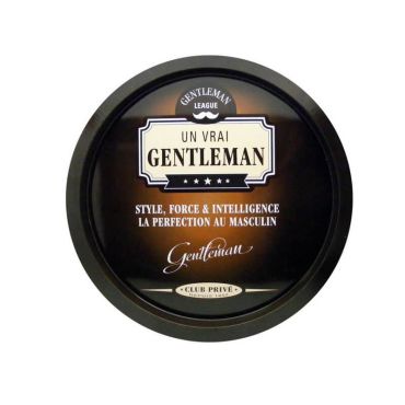 plateau en métal de la collection gentleman | jourdefete.com
