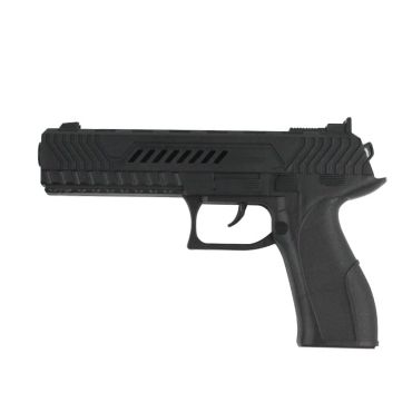 Pistolet automatique noir pour costume de policier | jourdefete.com