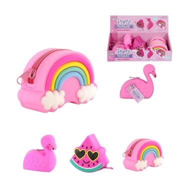 porte-monnaie fantaisie rose modèle au choix | jourdefete.com