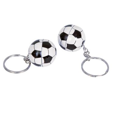 Sachet de 12 Porte-Clés Ballons de Football | jourdefete.com
