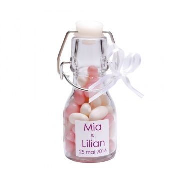 Mini Bouteille en Verre