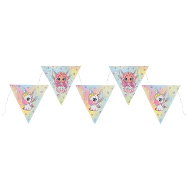 Une splendide banderole de 5 mètres à suspendre lors de l'anniversaire P'tite fée de votre enfant | jourdefete.com