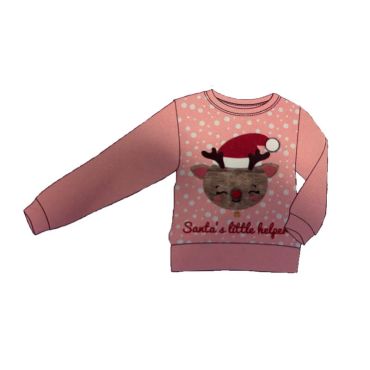 Pull moche de noel pour bebe sale