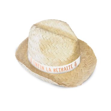Chapeau de paille - Joyeuse Retraite | jourdefete.com