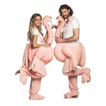 Déguisement Adulte - Flamant Rose - Taille Unique | jourdefete.com