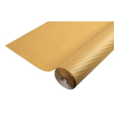 Nappe en toile de lin dorée, rouleau de 20 mètres | jourdefete.com