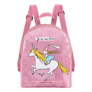 Sac à Goûter Isotherme "Les Filles ça Brille" - Derrière La Porte