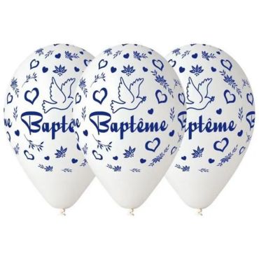 10 ballons baptême | jourdefete.com