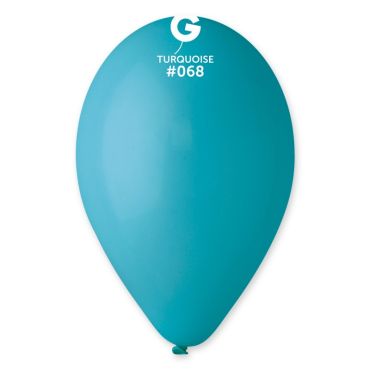 100 ballons de baudruche turquoise de 30 cm | jourdefete.com